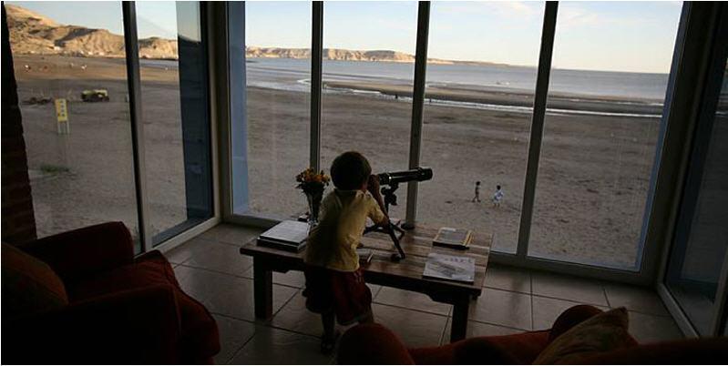 Rayentray Las Restingas Hotel De Mar Puerto Pirámides Kültér fotó